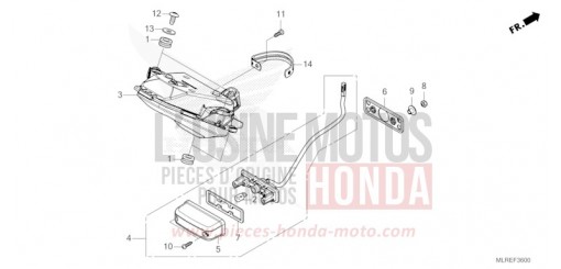 HECKLEUCHTE CB500FAT de 2026