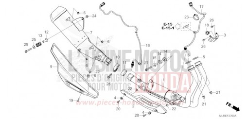 ABGAS-SCHALLDAEMPFER CB500FAT de 2026