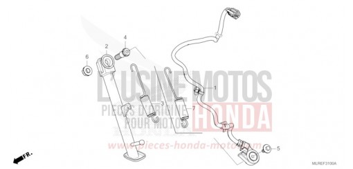 SEITENSTAENDER CB500FAT de 2026