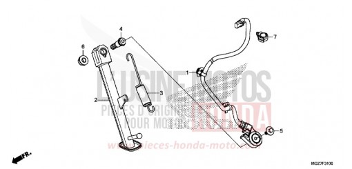 STAENDER CB500XAD de 2013