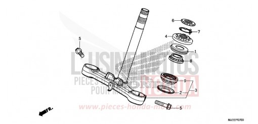 LENKSCHAFT CB650FAG de 2016