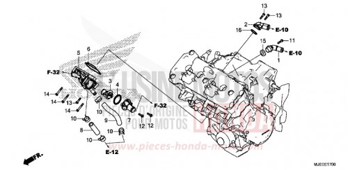THERMOSTAT CB650FAG de 2016