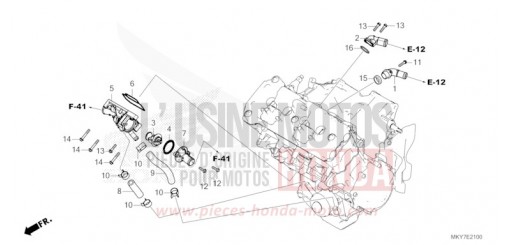 THERMOSTAT CB650RACT de 2026