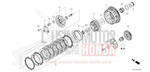 KUPPLUNG CB750ACT de 2026