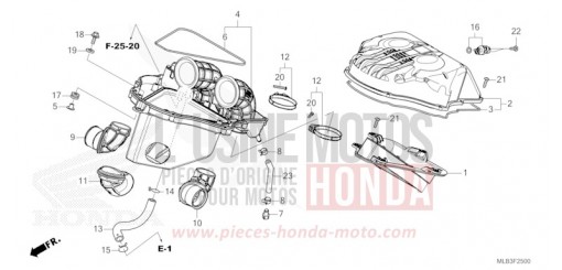 LUFTFILTER CB750ACT de 2026