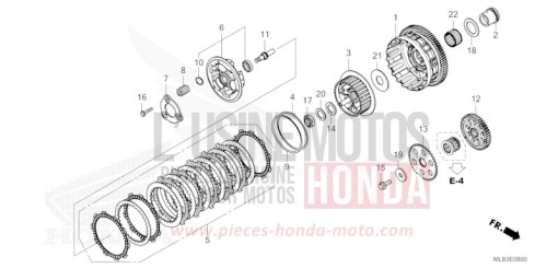 KUPPLUNG CB750ACT de 2026