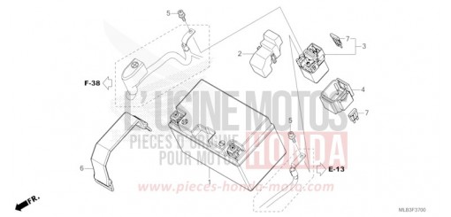 BATTERIE CB750AS de 2025