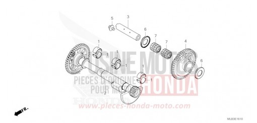 AUSGLEICHSWELLE CB750AS de 2025