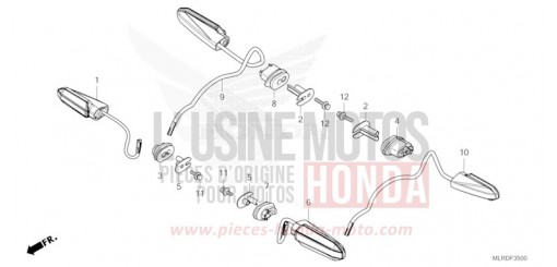 BLINKER CB500XAR de 2024
