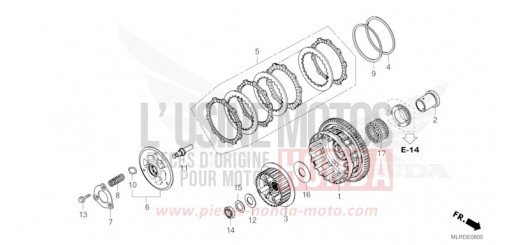 KUPPLUNG CB500XAR de 2024