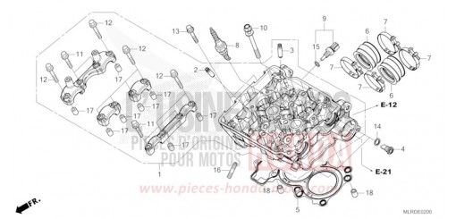 ZYLINDERKOPF CB500XAR de 2025