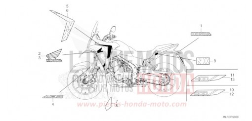 MARKE CB500XAR de 2025