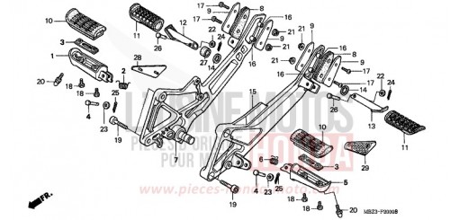 STUFE CB600F2Y de 2000