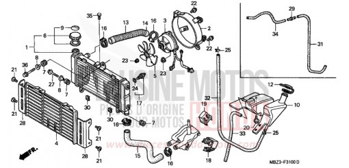 KUEHLER CB600F2Y de 2000