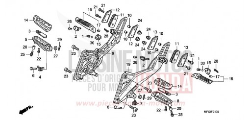 STUFE CB600F3A de 2010