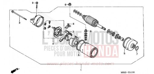ANLASSER CB600F5 de 2005