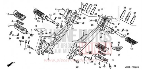 STUFE CB600F5 de 2005
