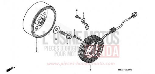 GENERATOR CB600F6 de 2006