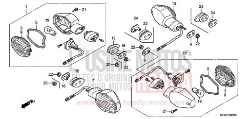 BLINKER CB600FA de 2010
