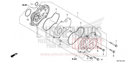 WASSERPUMPE ADV750M de 2021