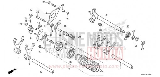 SCHALTTROMMEL ADV750M de 2021