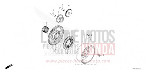 ANLASSERKUPPLUNG CRF1100DR de 2024