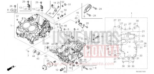 KURBELGEHAEUSE CRF1100DR de 2024