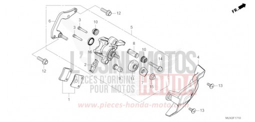 FESTSTELLBREMSSATTEL CRF1100DR de 2024