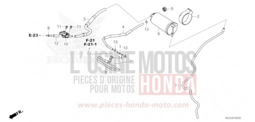 AKTIVKOHLEBEHAELTER CRF1100DR de 2024