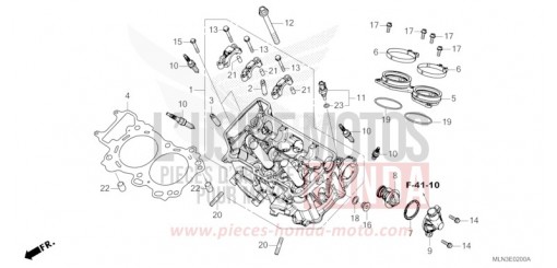 ZYLINDERKOPF CRF1100DR de 2024