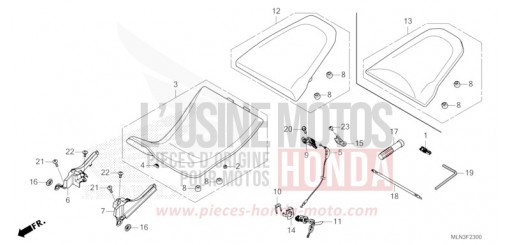 SITZ CRF1100DR de 2024