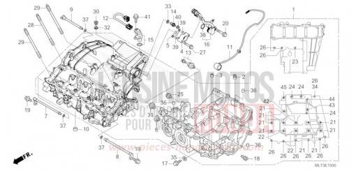 KURBELGEHAEUSE CB1000GTT de 2026