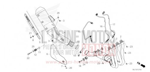 ABGAS-SCHALLDAEMPFER CB1000GTT de 2026