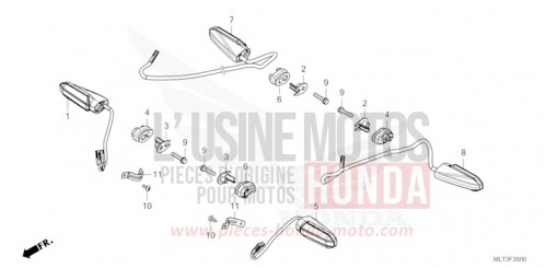 BLINKER CB1000GTT de 2026