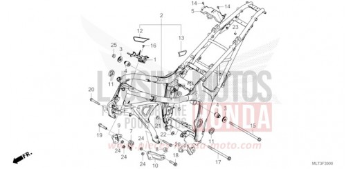 RAHMENKOERPER CB1000GTT de 2026