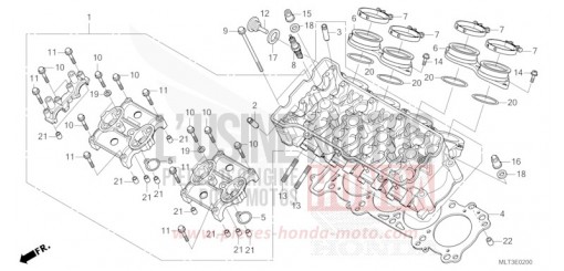 ZYLINDERKOPF CB1000GTT de 2026