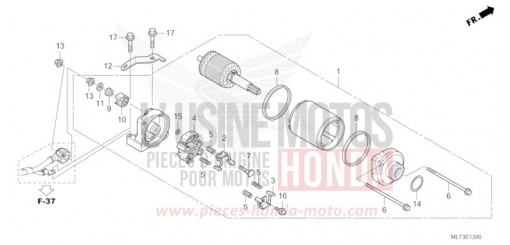 ANLASSER CB1000GTT de 2026