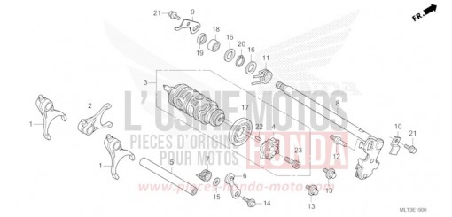 SCHALTTROMMEL CB1000GTT de 2026