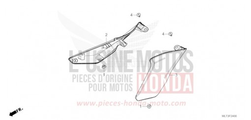 SEITENABDECKUNG CB1000GTT de 2026