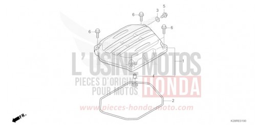 ZYLINDERKOPFDECKEL CRF125FBS de 2025