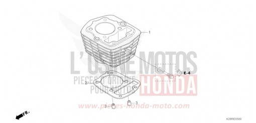 ZYLINDER CRF125FBS de 2025