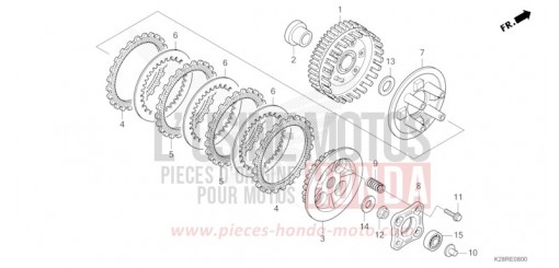 KUPPLUNG CRF125FBS de 2025