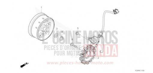 GENERATOR CRF125FBS de 2025
