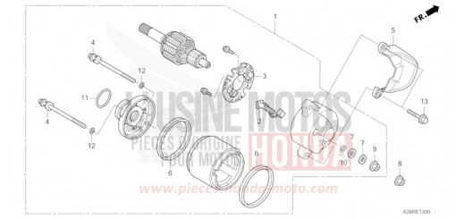ANLASSER CRF125FBS de 2025