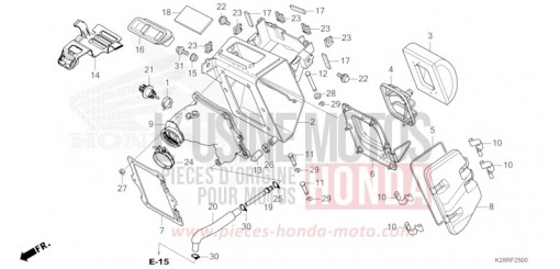 LUFTFILTER CRF125FBS de 2025