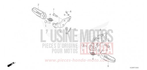 STUFE CRF125FBS de 2025