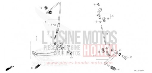 PEDAL XL750S de 2025