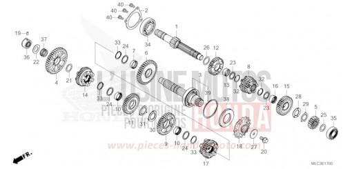 GETRIEBE XL750S de 2025
