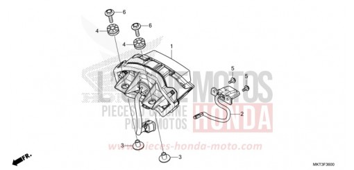 HECKLEUCHTE ADV750M de 2021