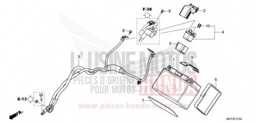 BATTERIE ADV750M de 2021